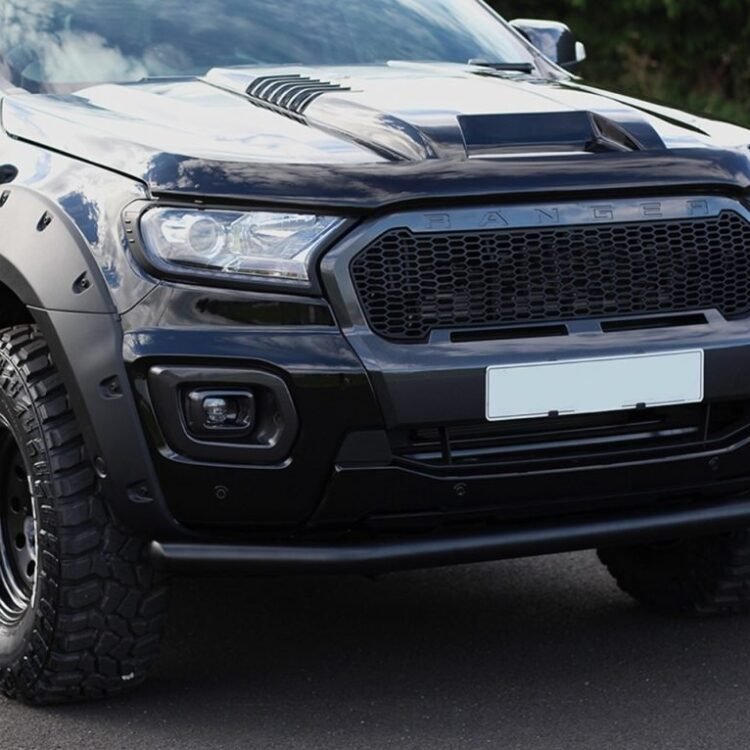 Front Bar (Single) Black – Ford Ranger 2012-2020